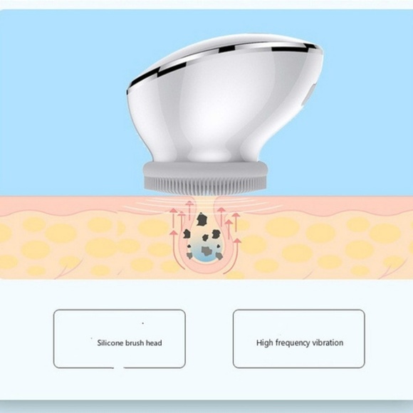 Facial Ultrasonic Skin Scrubber Effective Facial C - Picture 3 of 4